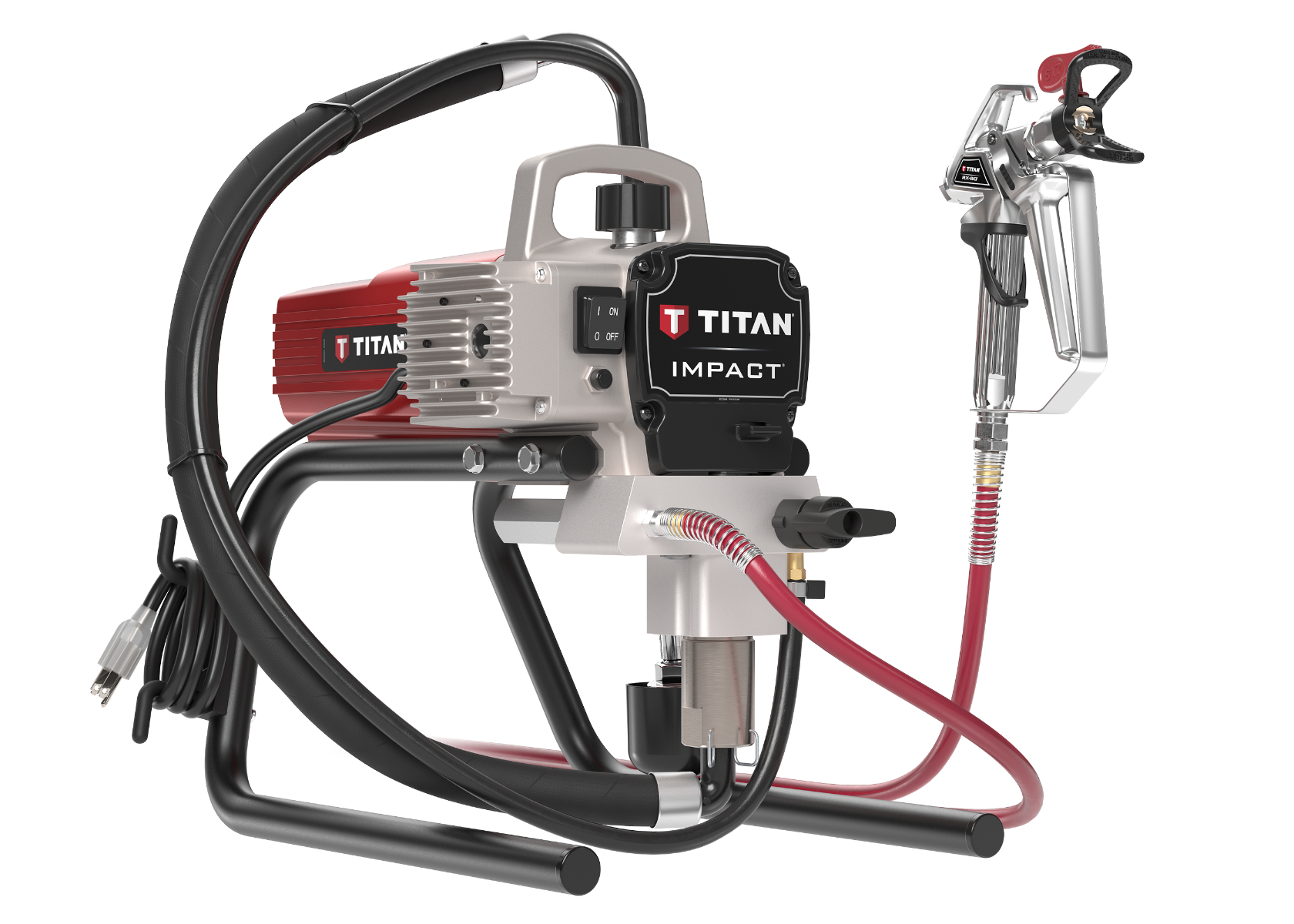 Titan PowrTwin 8900 Plus Gas  Commercial Airless Paint Sprayer - American  Spray Technologies