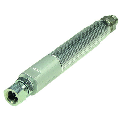 Airless paint sprayer filters top