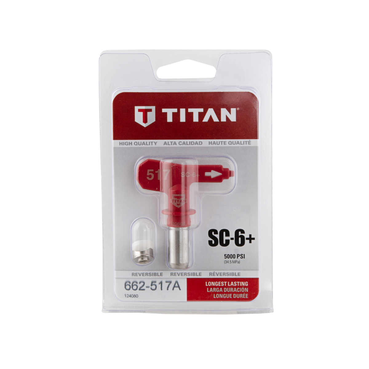 TITAN シングレット　Sサイズ Titan 695-211 SC-6+ 211 0.11 Orifice Reversible Spray Tip