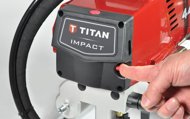 Titan impact sprayer