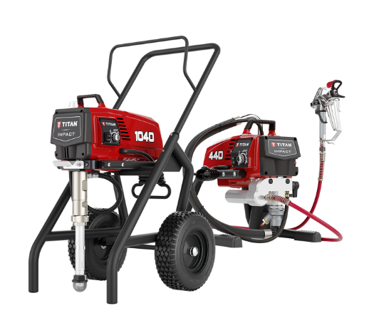 Titan PowrTwin 8900 Plus Gas  Commercial Airless Paint Sprayer - American  Spray Technologies